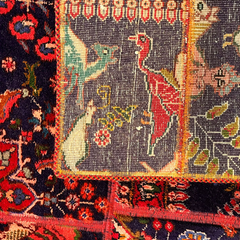 کلاژ فرش دستباف 3 متری مدل  فارس کد NKP.RJ002
