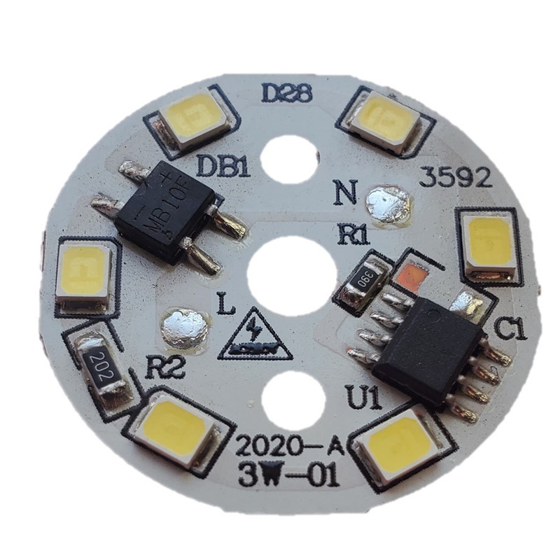 چیپ ال ای دی 3 وات مدل ML-S-3W-D28 بسته 10 عددی