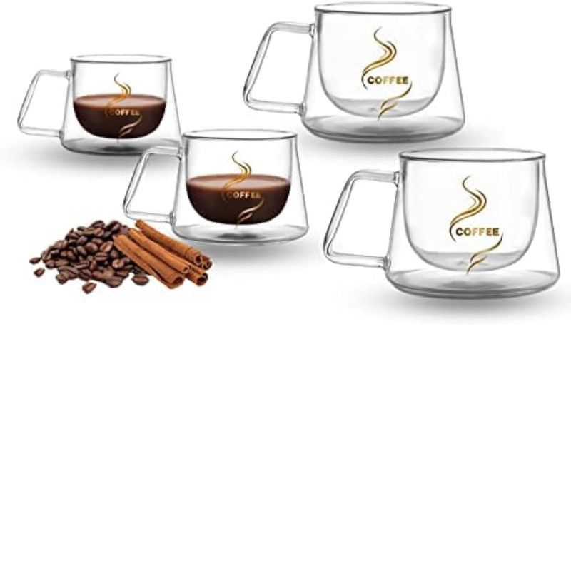 لیوان مدل دو جداره کد 1369n 19-20-727 مجموعه سه عددی