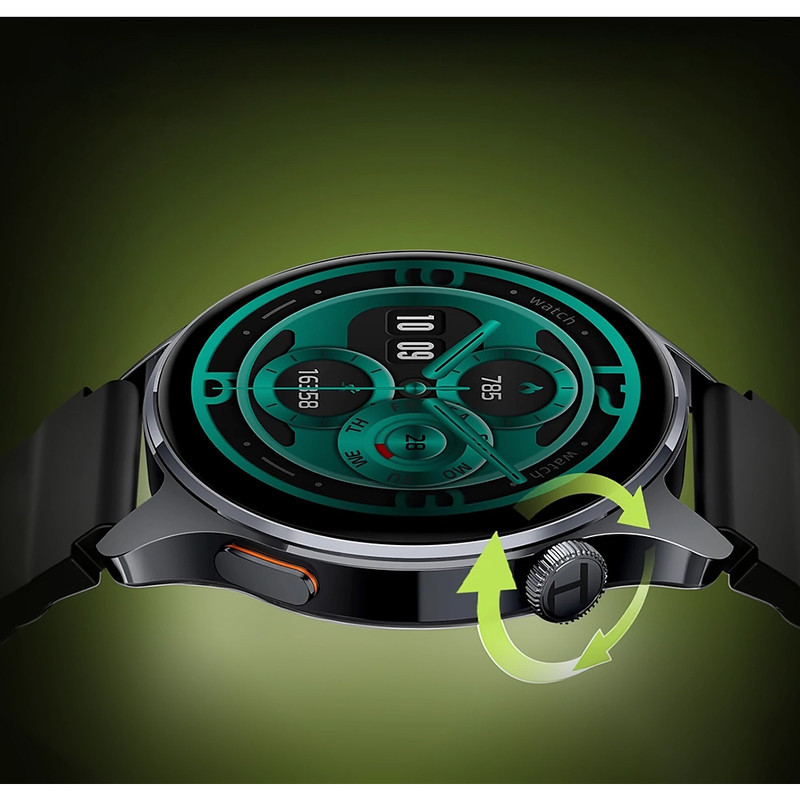 ساعت هوشمند 47 میلی‌متری هایلو مدل Watch 4S با بند سیلیکونی