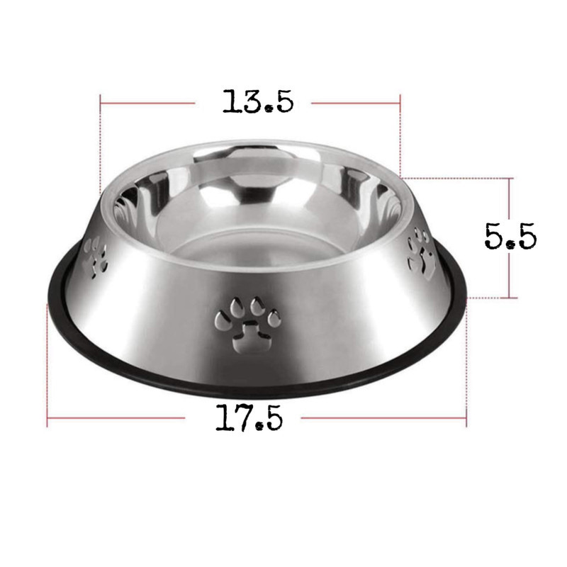 ظرف غذای سگ و گربه مدل Staninless steel 01