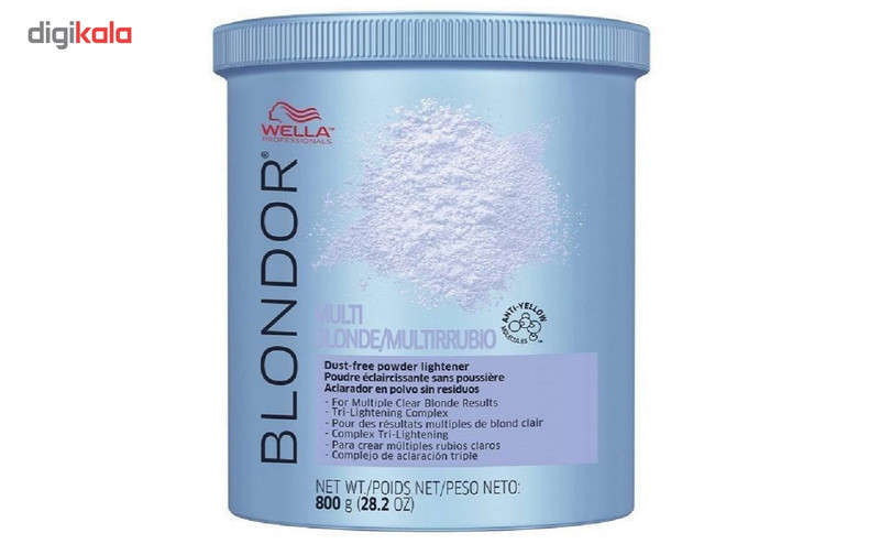 پودر دکلره ولا مدل Blonder حجم 800 گرم