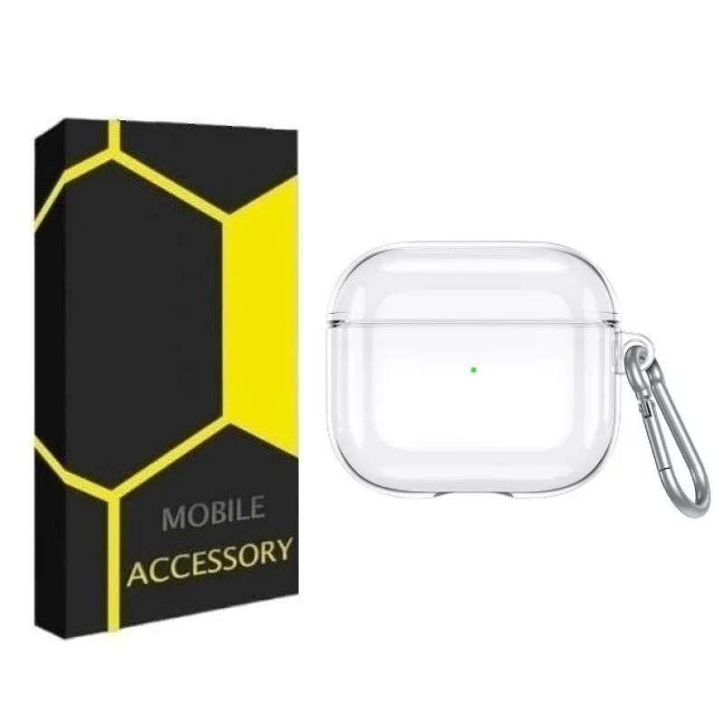 کاور مدل Transparent مناسب برای کیس اپل Airpod Pro 3