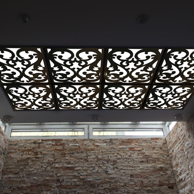 تایل سقفی آسمان مجازی بنی دکو مدل MC30 سایز 60x60 سانتی متر