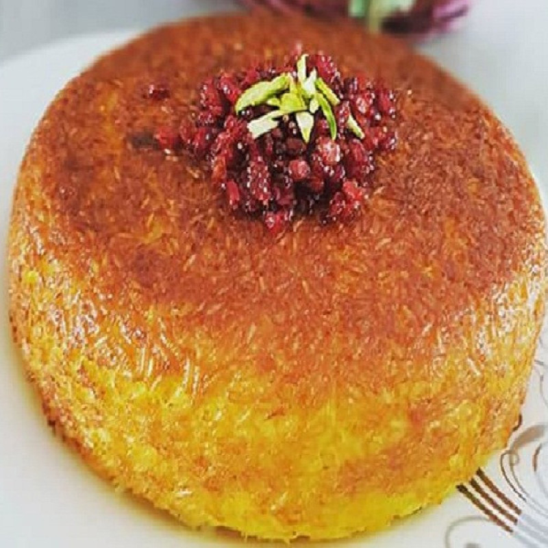 ظرف پخت طرح 2 نفره کته و ته چین مدل pe840