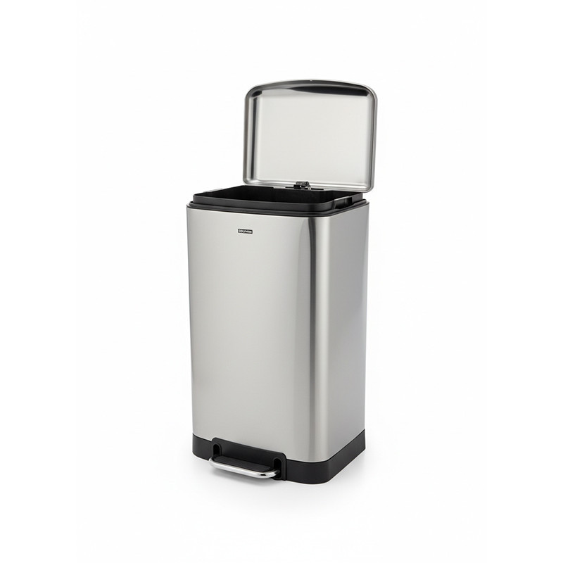 سطل زباله پدالی دلفین مدل ss-L40-3040 گنجایش 40 لیتر