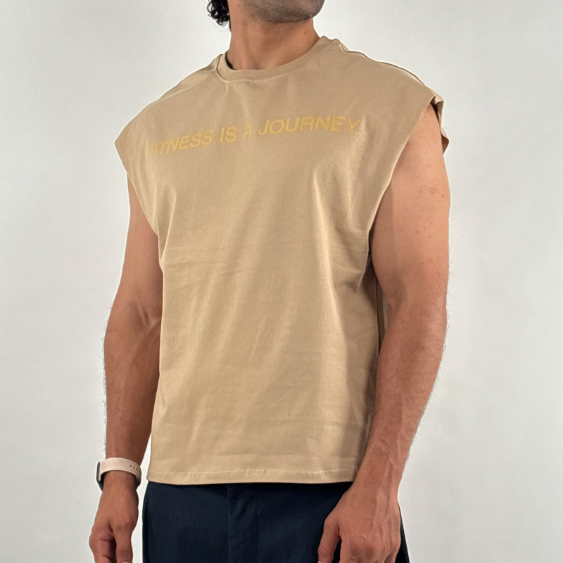 تاپ مردانه مدل باکسی FITNESS