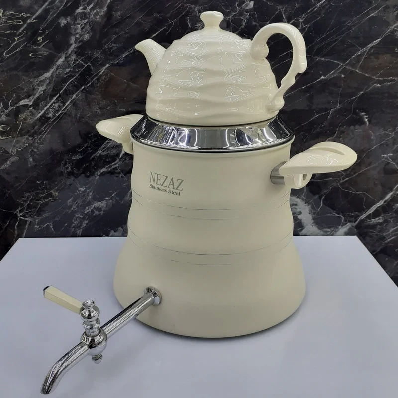 ست کتری و قوری نزاز کد 3027