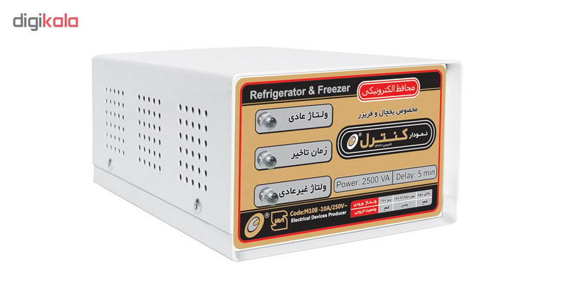 محافظ ولتاژ الکترونیکی نمودار کنترل مدل M108 مناسب برای یخچال و فریزر