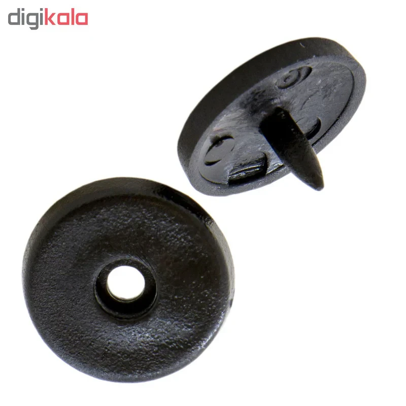 دکمه نگهدارنده کمربند ایمنی خودرو مدل BLK-01 بسته 5 عددي