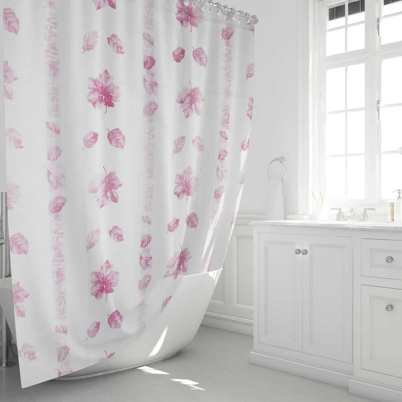 پرده حمام پیسو مدل BZ-40 سایز  180×200 سانتی متر