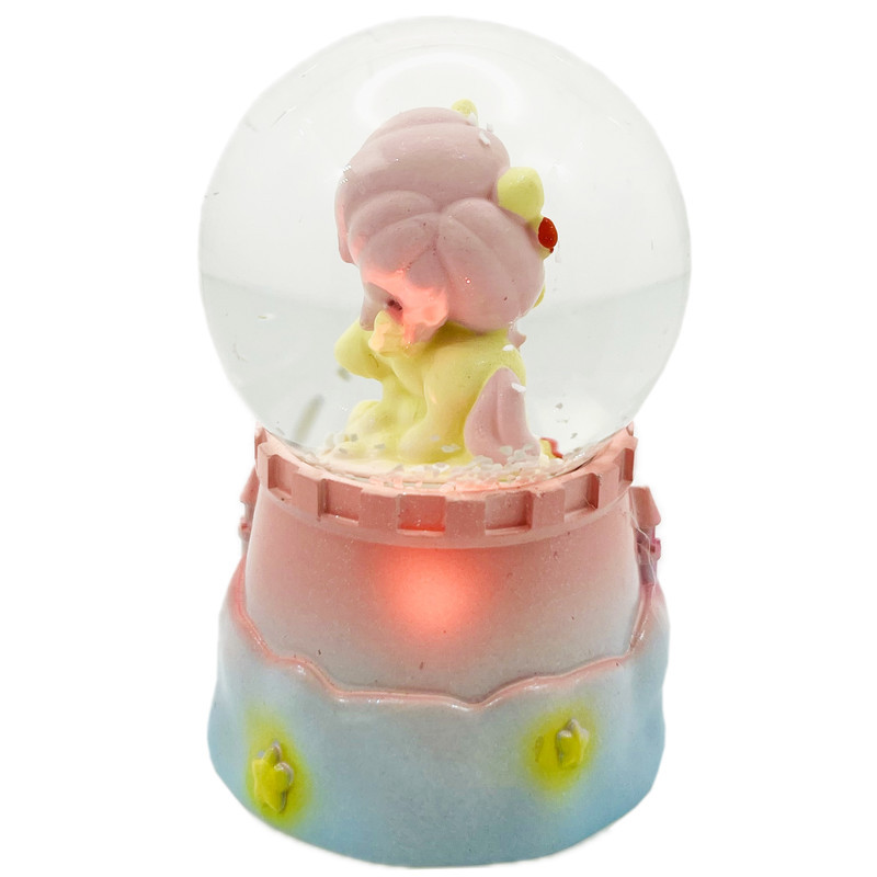 گوی چراغ‌دار مدل Dream طرح پونی و قلعه آرزوها کد 5921