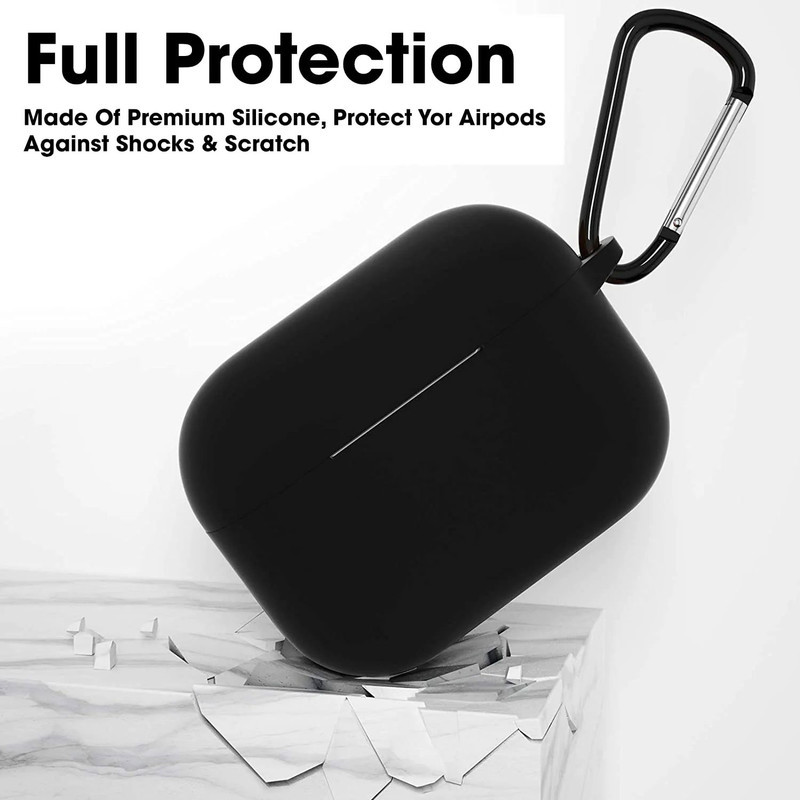 کاور پنتر مدل Plain Silicone مناسب برای کیس اپل ایرپاد 3 به همراه آویز