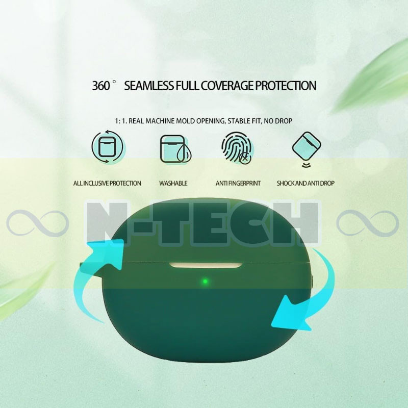 کاور انتک مدل Silicone Case مناسب برای کیس هدفون بی سیم هایلو W1 ANC