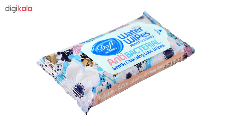 دستمال مرطوب دافی مدل Anti bacterial مجموعه 3 عددی