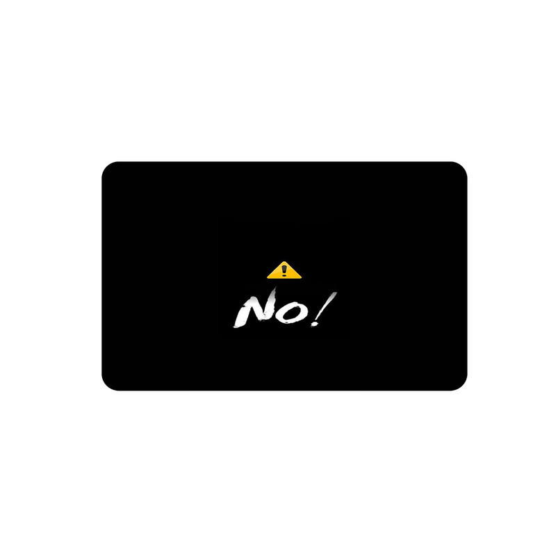 استیکر کارت مدل NO کد 2033