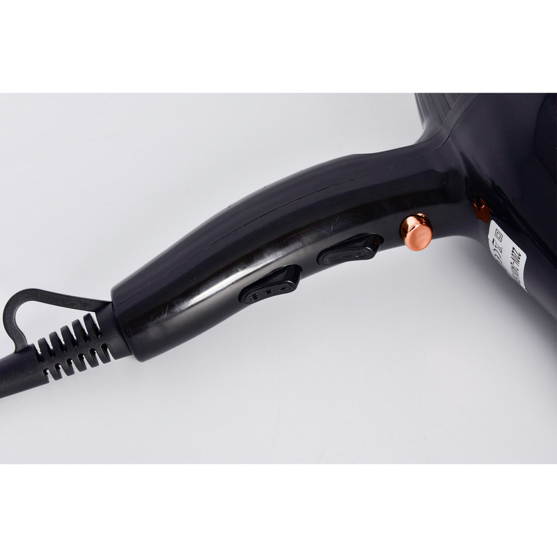 سشوار خانگی 10000 وات سیلور کرست مدل SC-1001، موتور AC، وزن 565 گرم، دارای سری متمرکز‌کننده باریک، سری شانه‌دار با ویژگی صاف‌کنندگی، حجم‌دهندگی، با قابلیت تنظیم دما