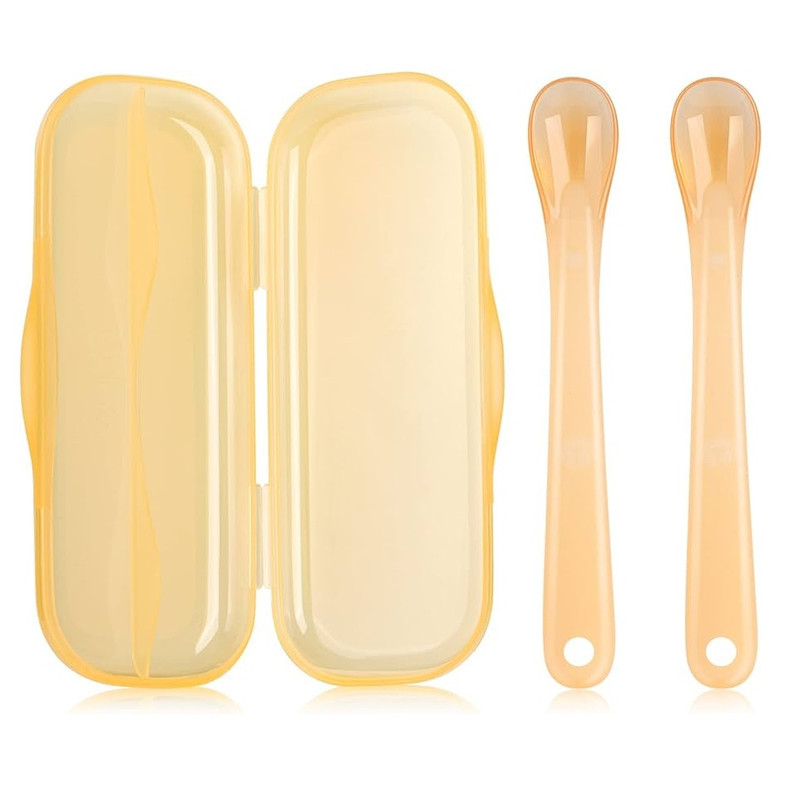 قاشق کودک مدل SILICONE بسته 2 عددی