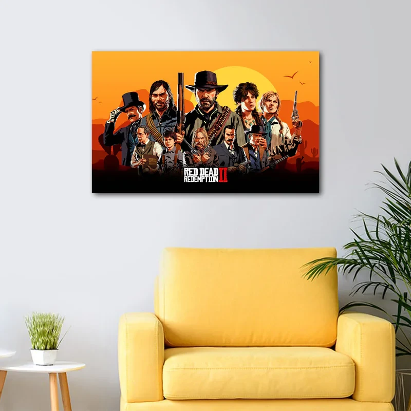 تابلو شاسی عرش مدل گیم رد دد Red Dead کد As2850