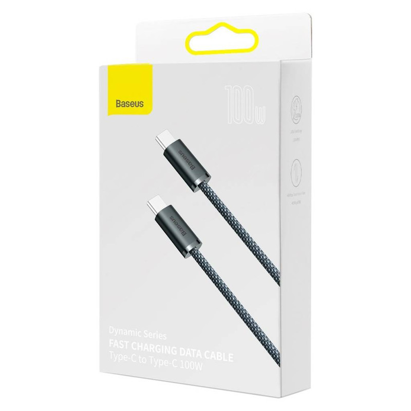 کابل USB-C باسئوس مدل Dynamic Series-100W طول 1 متر