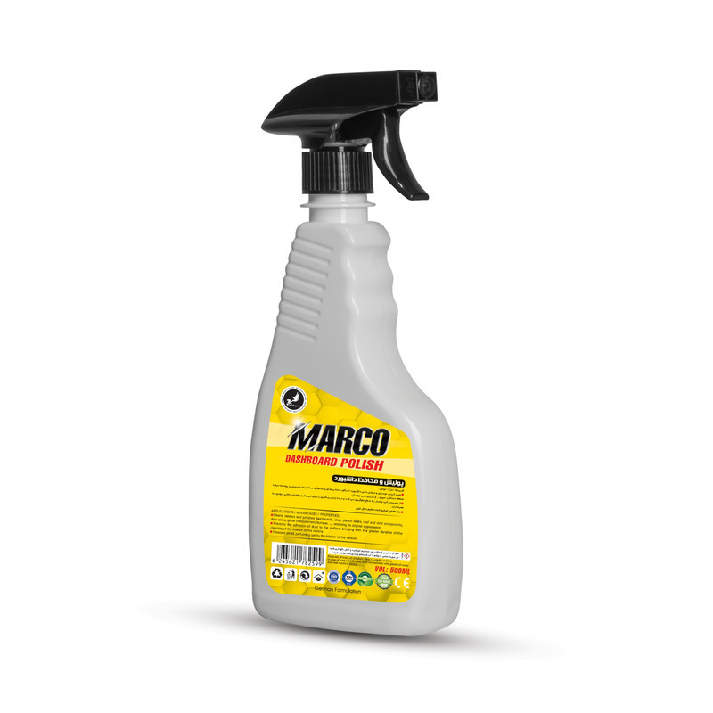 اسپری واکس داشبورد خودرو مارکو مدل MRA00ML حجم 500 میلی لیتر
