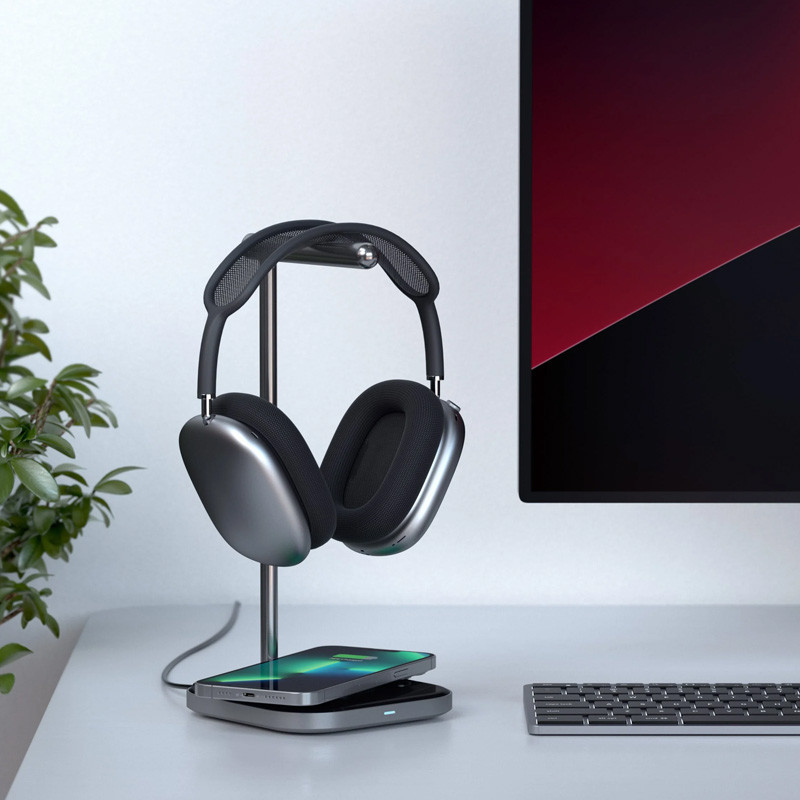 پایه نگهدارنده و شارژر بی سیم ساتچی مدل ST-UCH MAX