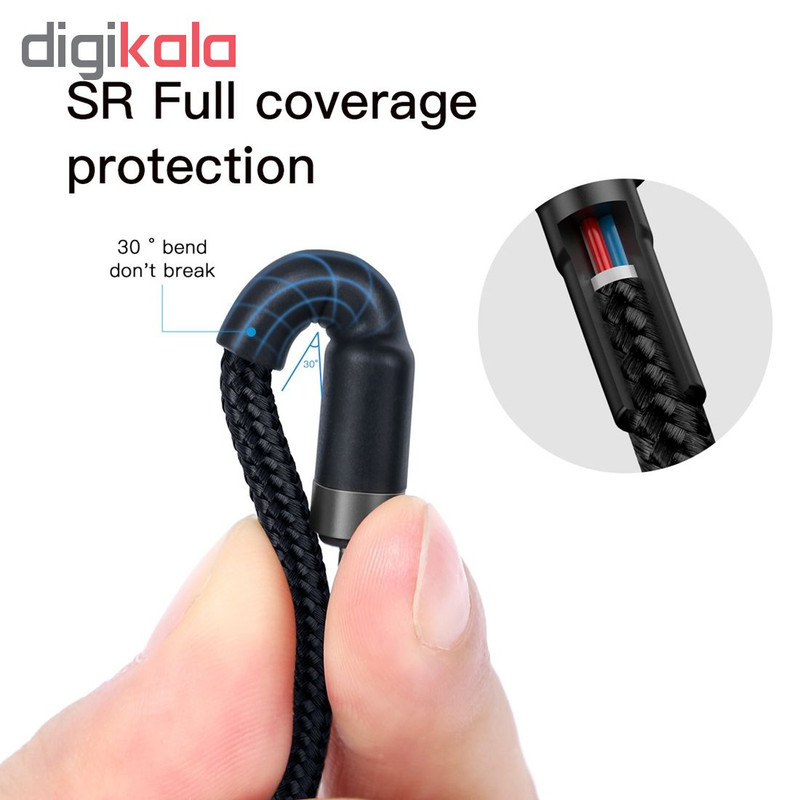 کابل USB-C باسئوس مدل CATKLF-HG1 طول 2 متر