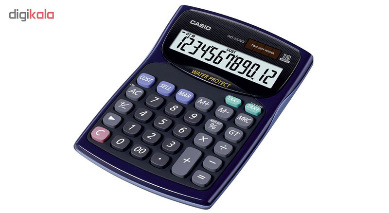 ماشین حساب کاسیو مدل WD-220MS