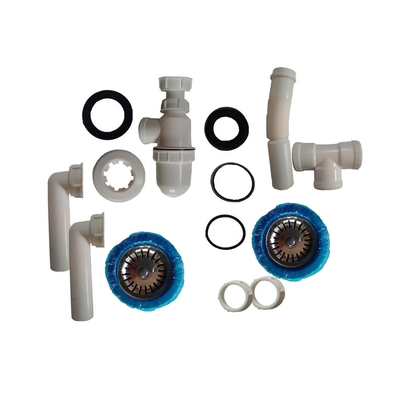 سینک ظرفشویی گرانیت توکار دو لگنه مدل SGBG2V