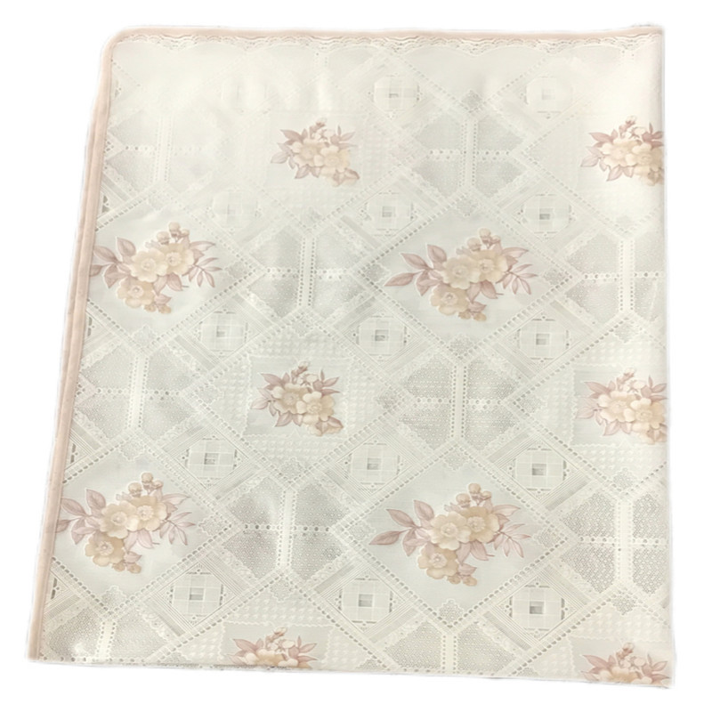 سفره 14 نفره مدل رویال طرح گیپور سایز 300×140 سانتی متر