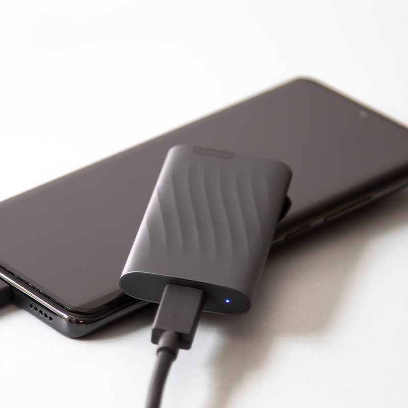 اس اس دی اکسترنال لنوو مدل PS6 ظرفیت 512 گیگابایت رابط USB 3.2 Gen1