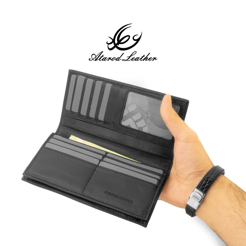 ست هدیه مردانه چرم عطارد مدل چرم طبیعی کد A105
