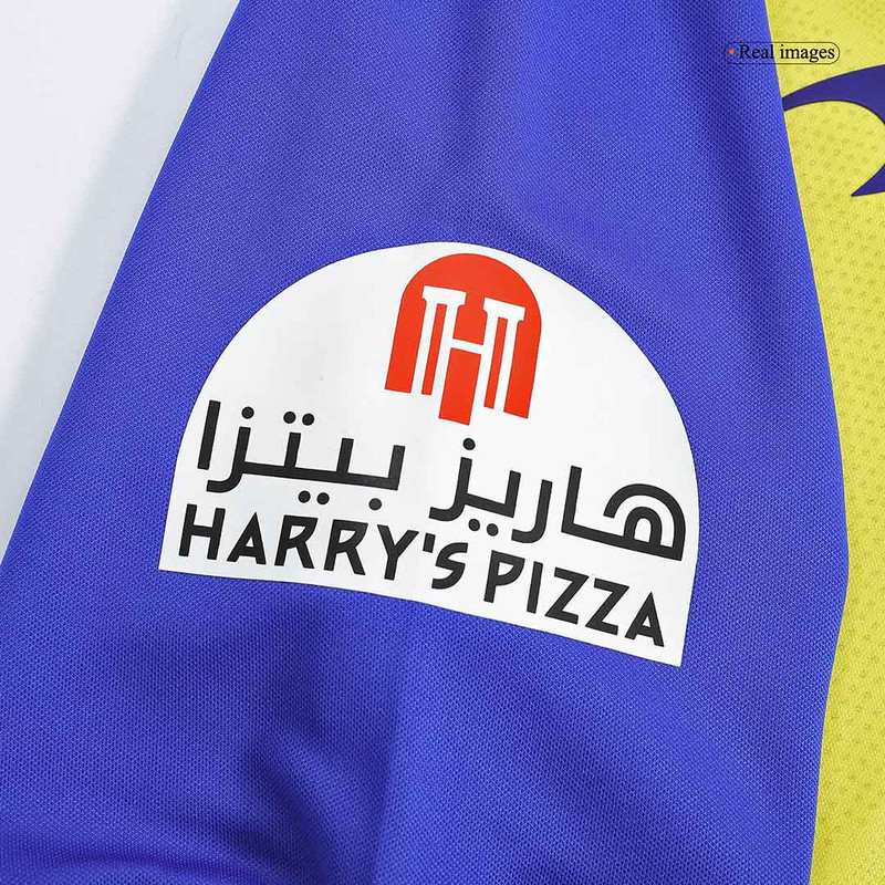 تی شرت آستین کوتاه ورزشی مردانه مدل النصر عربستان ورژن پلیری کد Home-2023