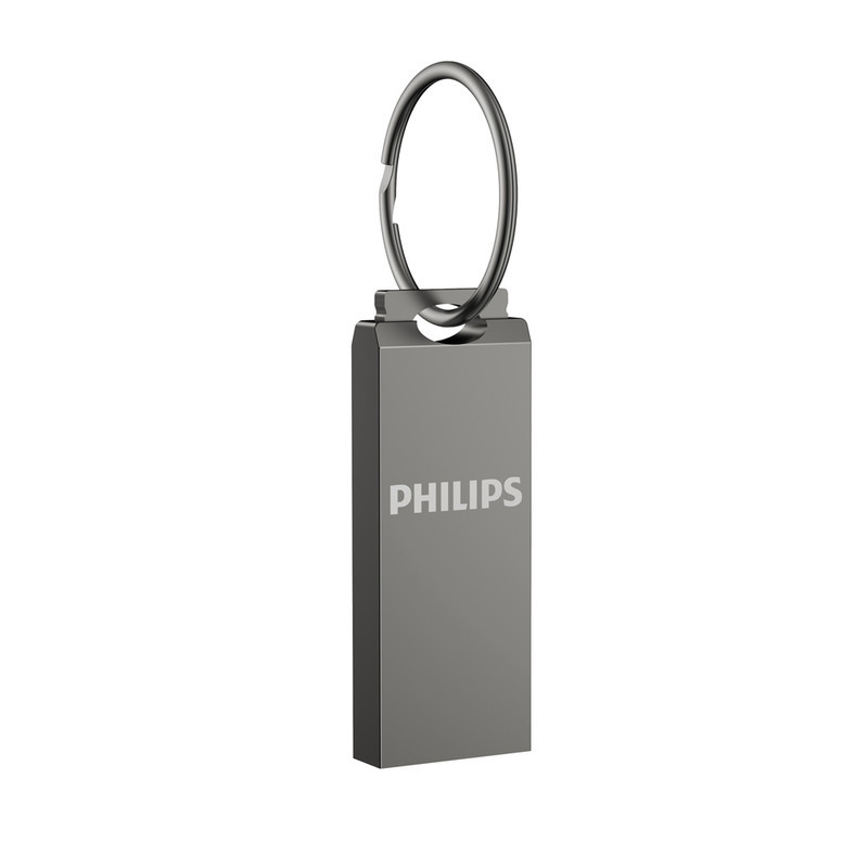 فلش مموری 64 گیگابایت فیلیپس مدل FM21UA-B با رابط USB 2.0، سرعت خواندن 30 و نوشتن 15 مگابایت بر ثانیه، سازگار با ویندوز، مک و لینوکس، بدنه ضد خش و ضد اثر انگشت