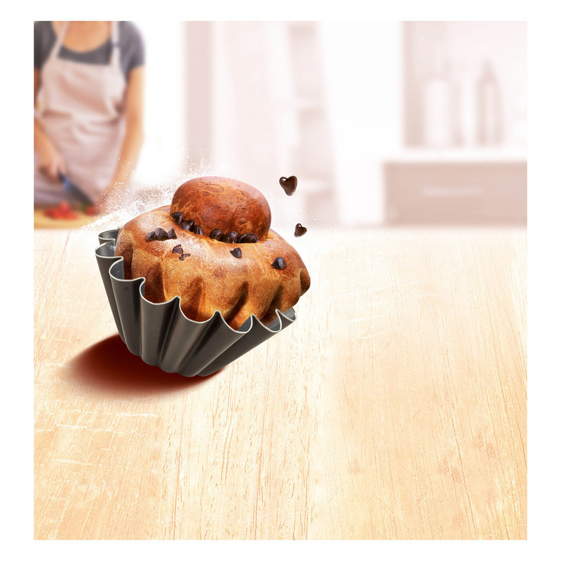 قالب کیک یزدی آلومینیوم تفال مدل  Perfect Bake J5546602