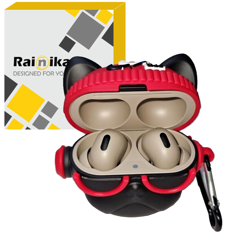 کاور رینیکا مدل Galaxy 3Pro Dog Tide مناسب برای کیس هدفون سامسونگ Galaxy Buds 3  Buds 3 Pro (2024)  Buds 3 Fe (2025)