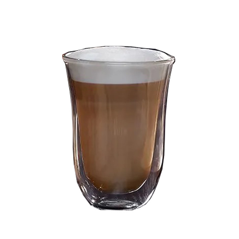 فنجان دلونگی مدل دوجداره  Latte Macchiato کد DLSC312 مجموعه 2 عددی