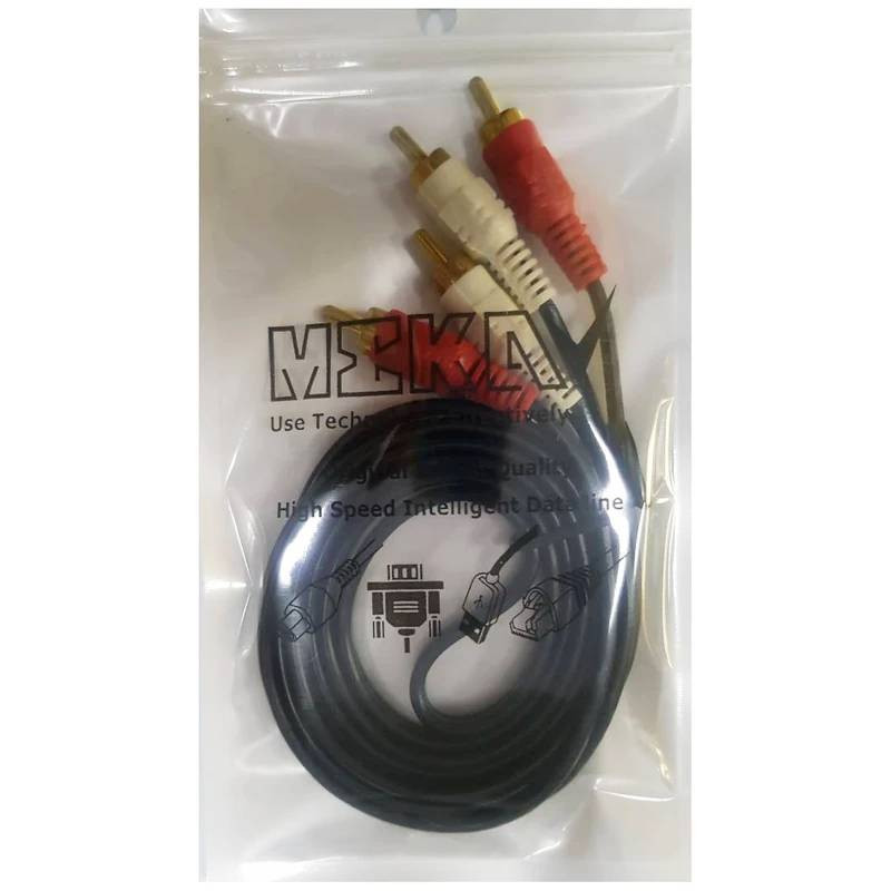 کابل 3 به 3 RCA مکا مدل MR-3 طول 10 متر