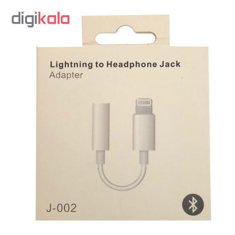 مبدل لایتنینگ به جک 3.5 میلی متری مدل J-002