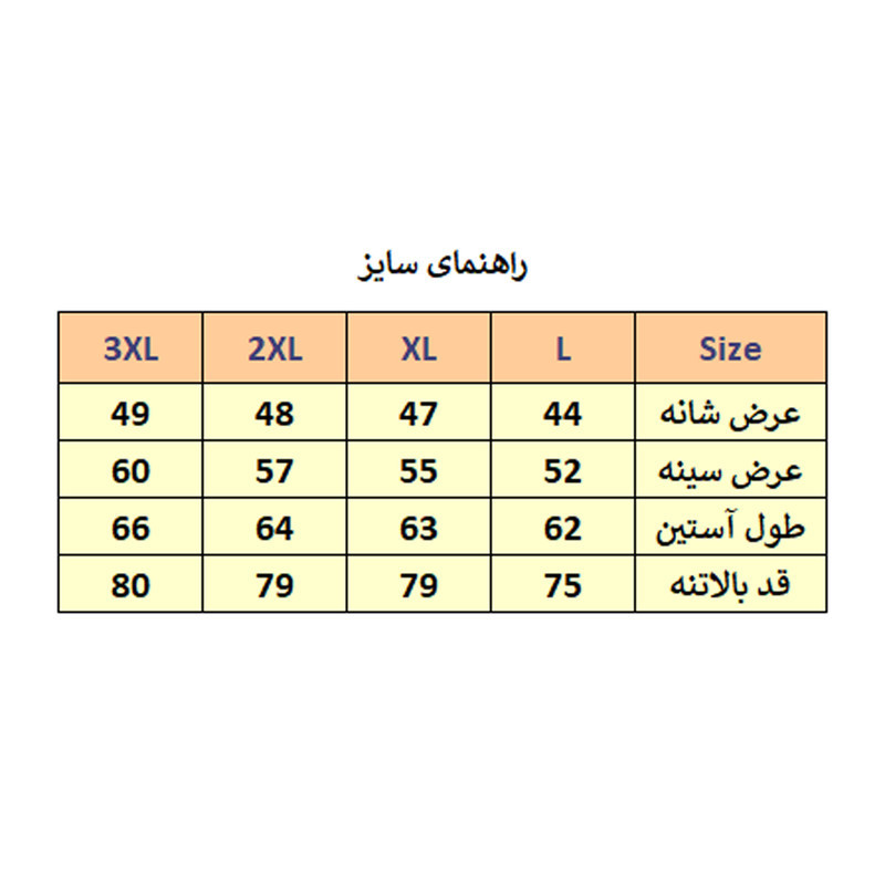 پالتو مردانه میشو مدل M4107