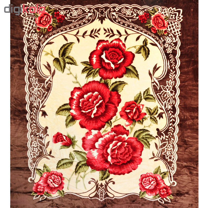 پتو گلبافت مدل rashel-03 سایز 220x240 سانتی متر