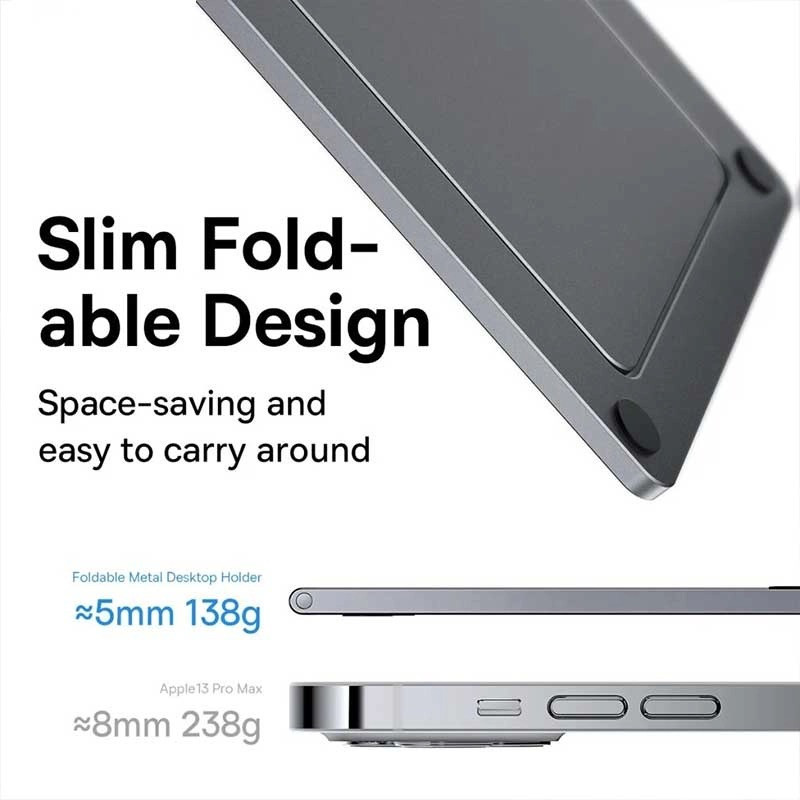 نگهدارنده گوشی موبایل بیسوس مدل Foldable Metal