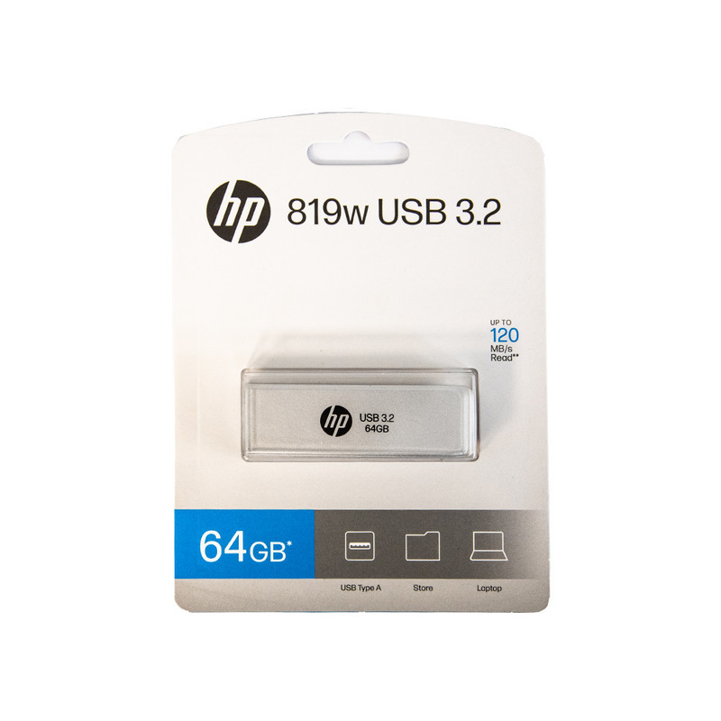 فلش مموری اچ‌ پی مدل 819W ظرفیت 64 گیگابایت با رابط USB 3.2