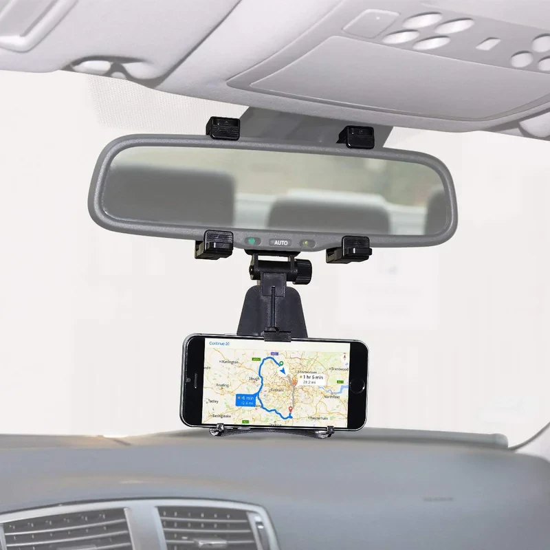 پایه نگهدارنده گوشی موبایل و تبلت اکی یس مدل car rearview mirror mount