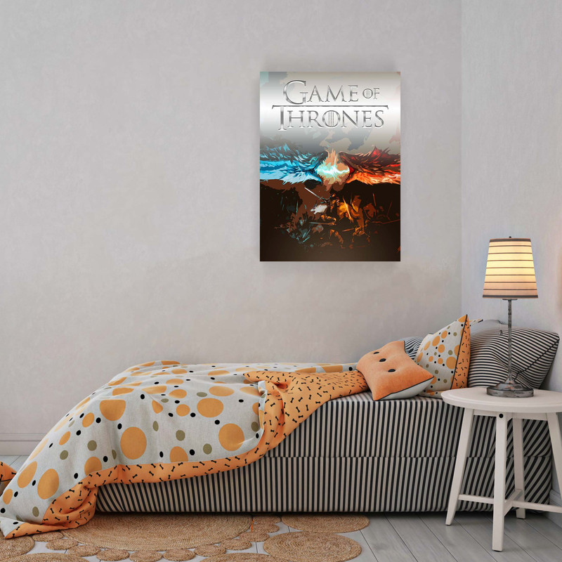 تابلو شاسی مدل Game of Thrones کد S-2285