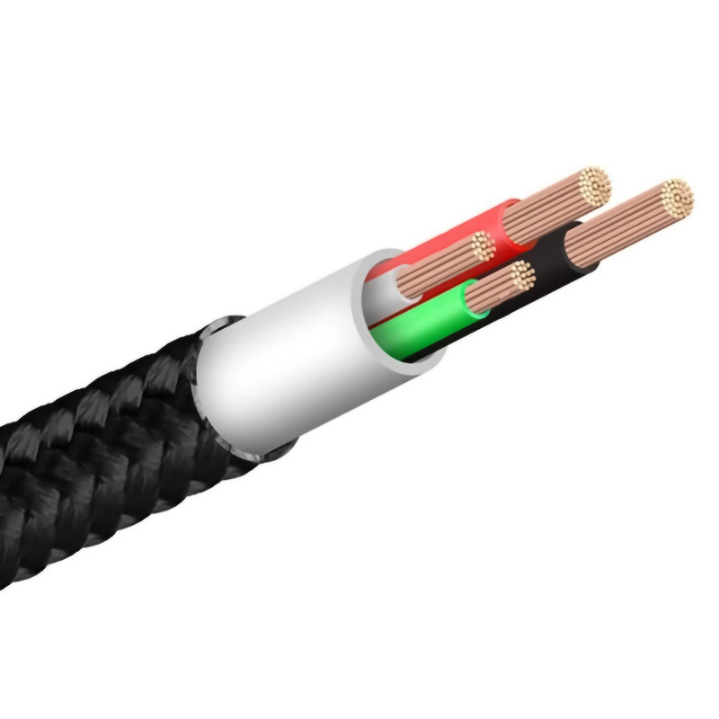کابل تبدیل USB به microUSB شی کاریزما مدل مهرنام طول 1.2 متر