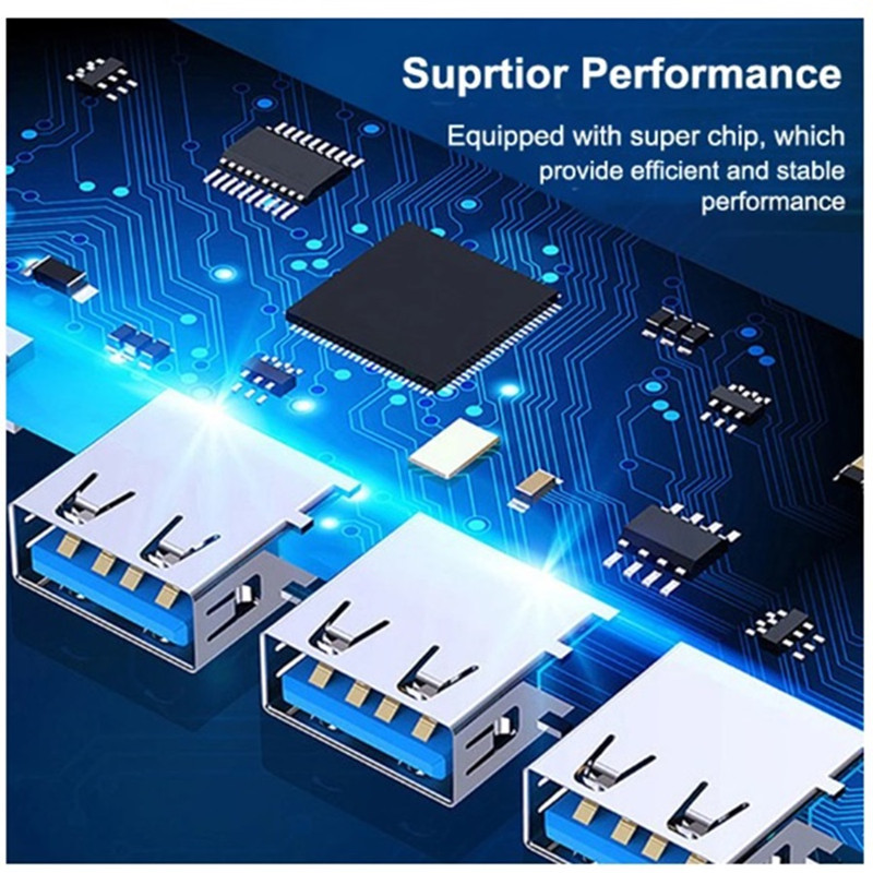 هاب 4 پورت USB 3.0 راگ لینک مدل 2in1-UC