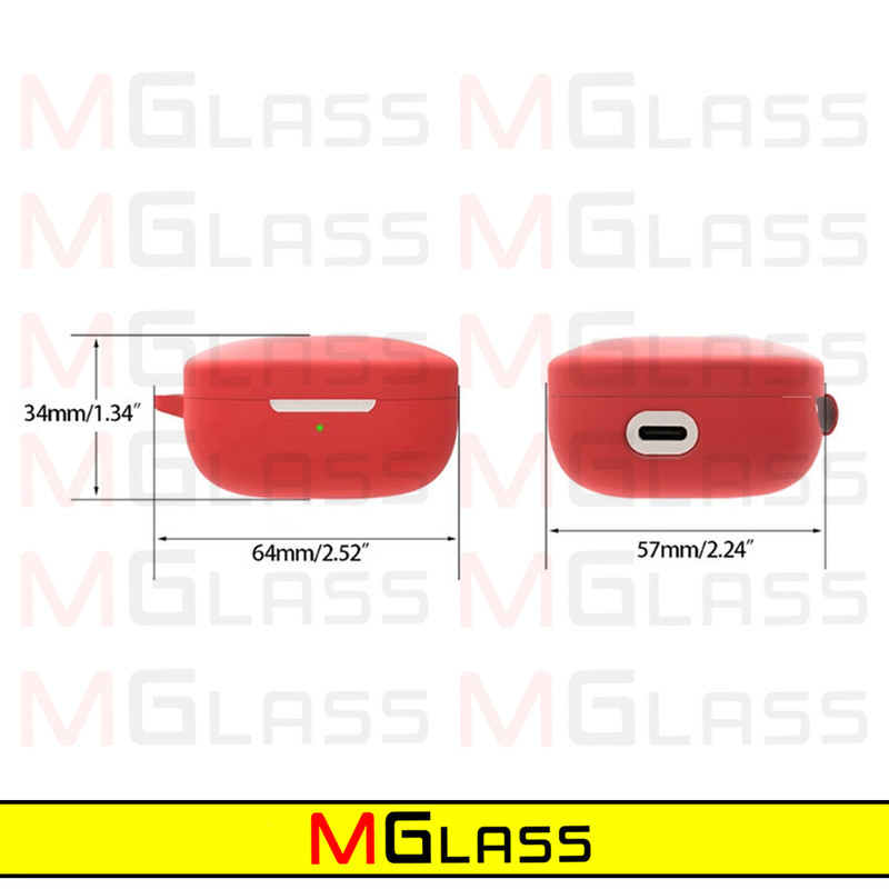 کاور ام‌گلس مدل Silicon-MG مناسب برای کیس هدفون بی سیم کیو سی وای T13
