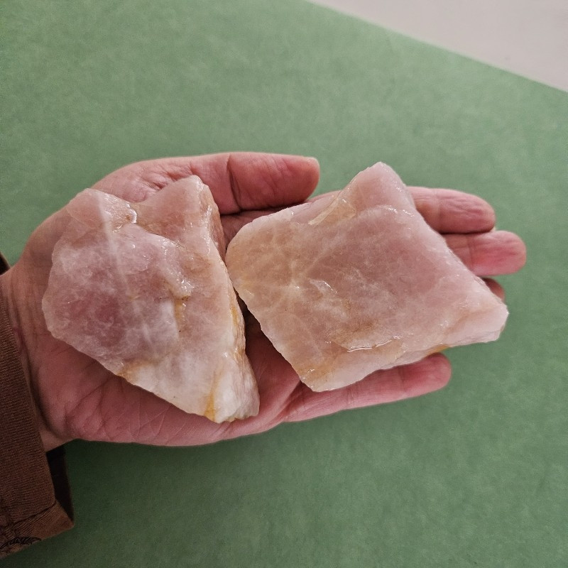 سنگ راف کوارتز مدل طبیعی کد 22 مجموعه 2 عددی