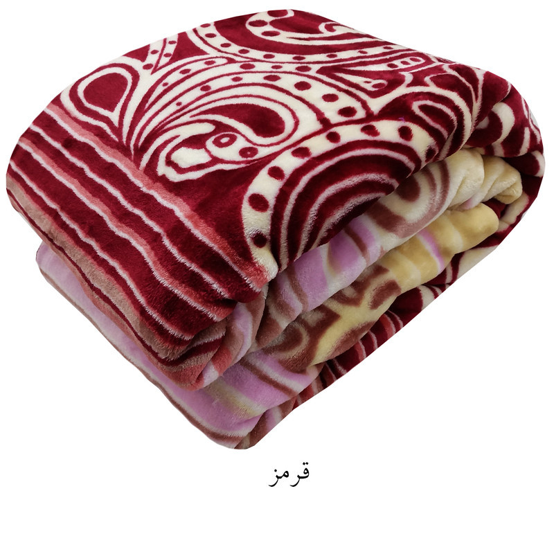 پتو گلبافت کد CC-84002 یکنفره سایز 220×160 سانتی متر